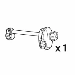 France Attelage Bras De Remplacement 2ème Vélo Pour Porte-vélos EuroRide 3