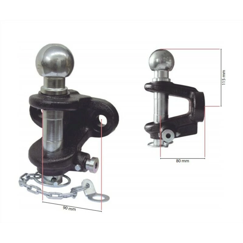 France Attelage Chape De Remorque 2 Trous GDW 2 France Attelage Chape De Remorque 2 Trous GDW – Image 2