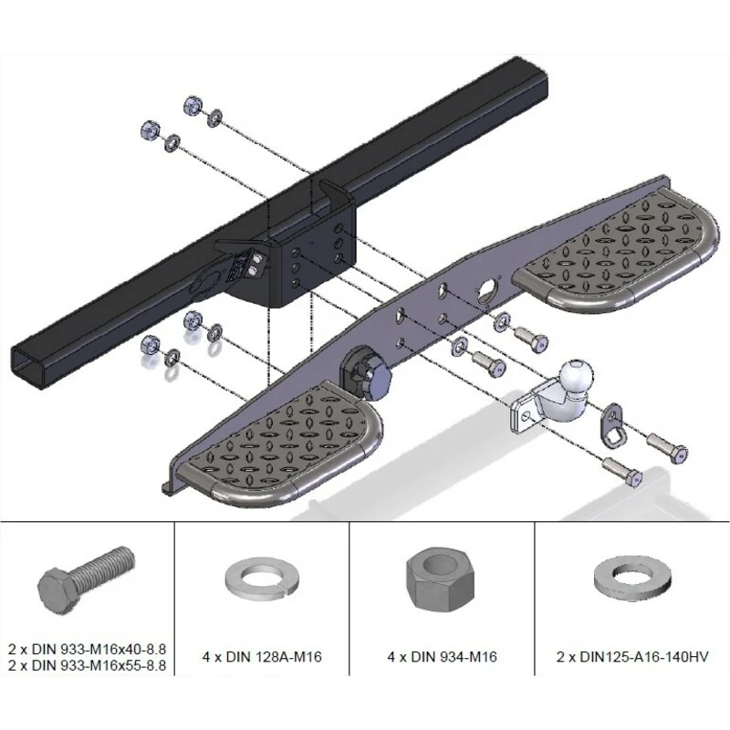 France Attelage Marchepied Double Appui 3 France Attelage Marchepied Double Appui – Image 3