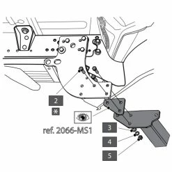 France Attelage Pièces De Montage GDW 2066-MS1 -Mountain soldes pieces de montage gdw 2066 ms1 2