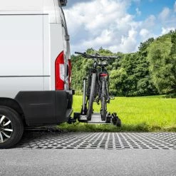 Porte-vélos LAS SD260 Pour 2 Vélos Spécial Portes Battantes Fourgon -Mountain soldes porte velos las sd260 pour 2 velos special portes battantes fourgon 4