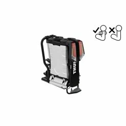 Porte-vélos Thule EasyFold XT F Pour 2 Vélos (FIX4BIKE Uniquement) -Mountain soldes porte velos thule easyfold xt f 2 pour 2 velos fix4bike uniquement 2