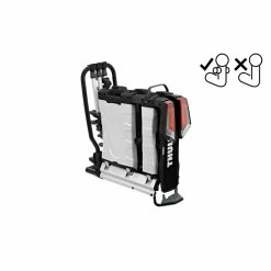 Porte-vélos Thule EasyFold XT F Pour 3 Vélos (FIX4BIKE Uniquement) -Mountain soldes porte velos thule easyfold xt f pour 3 velos fix4bike uniquement 2