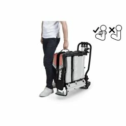 Porte-vélos Thule EasyFold XT F Pour 3 Vélos (FIX4BIKE Uniquement) -Mountain soldes porte velos thule easyfold xt f pour 3 velos fix4bike uniquement 5