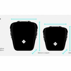 Sacoches Porte-bagages Restrap Small -Mountain soldes sacoches restrap small 9